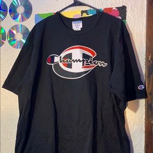 Black short sleeved Champion Tee-shirt